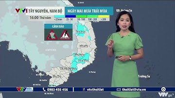 Dự báo thời tiết đêm 7 và ngày 8/4/2021: Bắc Bộ chuyển mưa, Nam Bộ mưa trái mùa | VTVWDB