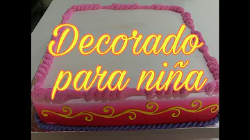 Pasteles Para Ninas Cuadrados