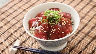 Tuna Zuke Don - Japanese Cooking 101