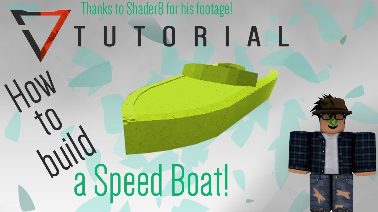 How To Make A Speed Boat Whatever Floats Your Boat Tutorial Youtube