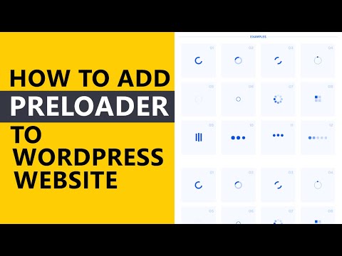 Add Preloader to your WordPress Website | Webster