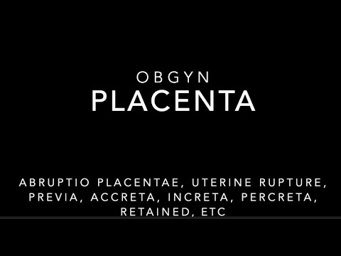 Video: Kā placenta ir pielāgota vielu apmaiņai?