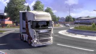 بث مباشر الحين سواق التريلا المحترف! - Euro Truck Sim 2