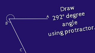 Famous How to draw 292 degree angle using protractor. shsirclasses. Net Worth