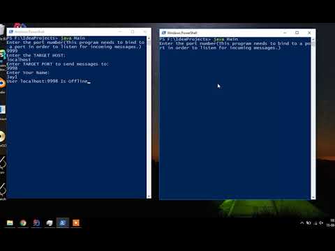 Socket Programming Using Java - Demo - YouTube