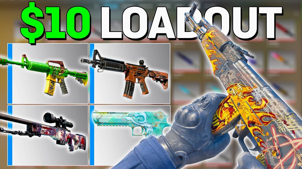 FULL CS2 LOADOUT For $10! (BEST Cheap Inventory) - YouTube