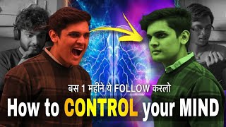 3 Steps to Control your Mind🔥| मन को काबू केसे करे?| Must Watch for students| Prashant Kirad