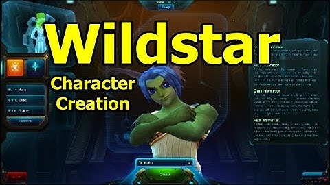 Wildstar Esper Character Creation & Starting Tutorial
