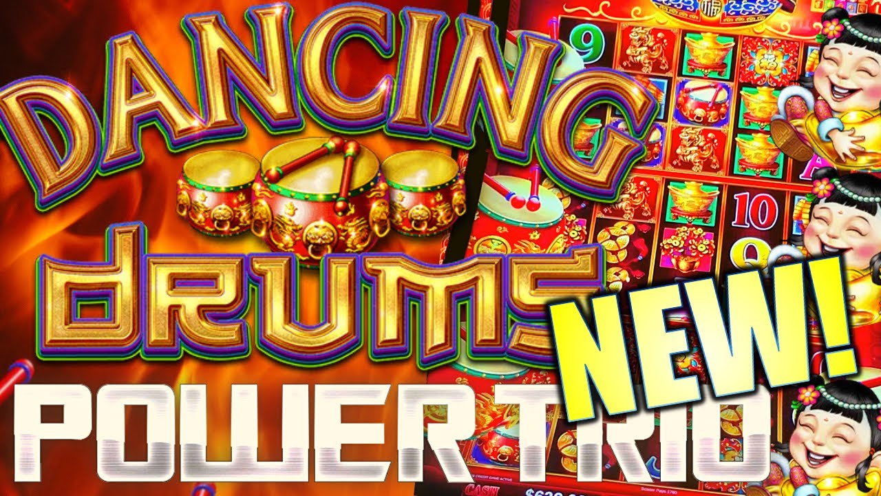 ★NEW SLOT!★🚨 DANCING DRUMS POWER TRIO W/ A JACKPOT HANDPAY! Slot Machine (LIGHT & WONDER) YouTube