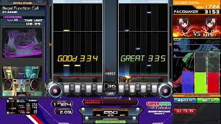 [IIDX DP] Illegal Function Call DPL HARD CLEAR + 3240 (AA+10)
