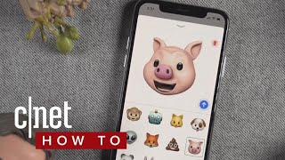 How to use animoji on on iPhone X (CNET How To) screenshot 2