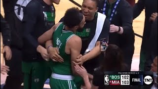 Derrick White hits insane buzzer beater to force game 7 😱 Content