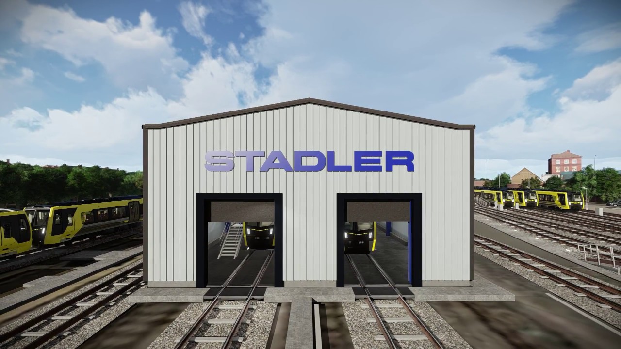 Stadler - Kirkdale Depot Flythrough 2018