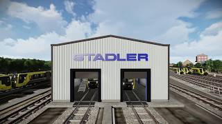 Stadler - Kirkdale Depot Flythrough 2018