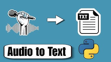 Convert Audio file into Text using Python | Python Tutorial