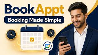 BookAppt - Share when you're free and let the clients book themselves!