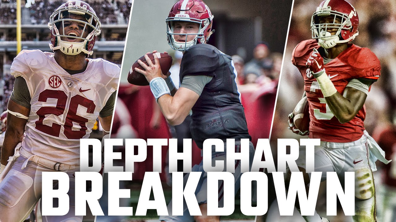 what we learned from alabama s depth chart youtube alabama rb depth chart