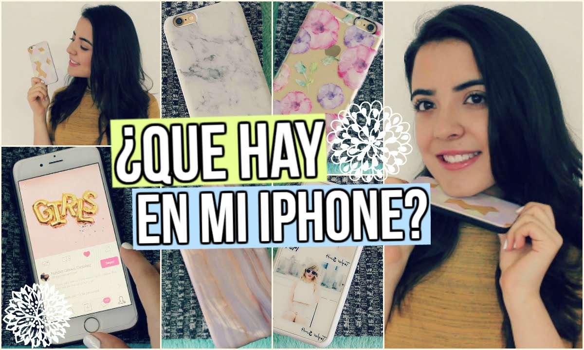 ¿QUÉ HAY EN MI IPHONE? + FUNDAS. {Actualizado}