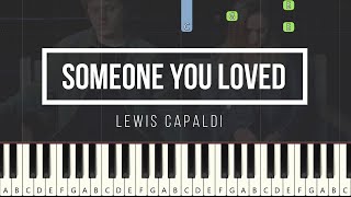 Lewis Capaldi - Someone You Loved (Easy Piano)