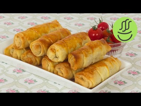 KAT KAT Çıtır Börek - Hazır Yufkadan Kıymalı Börek Tarifi - Kolay Börek Nasıl Yapılır?