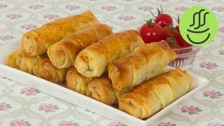 KAT KAT Çıtır Börek - Hazır Yufkadan Kıymalı Börek Tarifi - Kolay Börek Nasıl Yapılır?