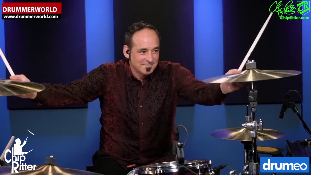 Chip Riter Chip Ritter Drum Solo Artist Drummerworld Drumeo Drum Solo! - YouTube