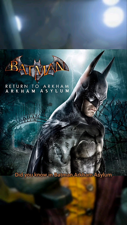 The Evolution of Weather in Batman Arkham Asylum'🦇🦸🏻‍♂️