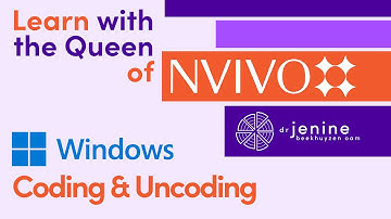 NVivo on Windows - Coding & Uncoding