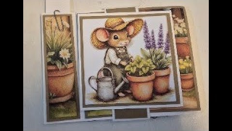 Bookbinding gate fold card