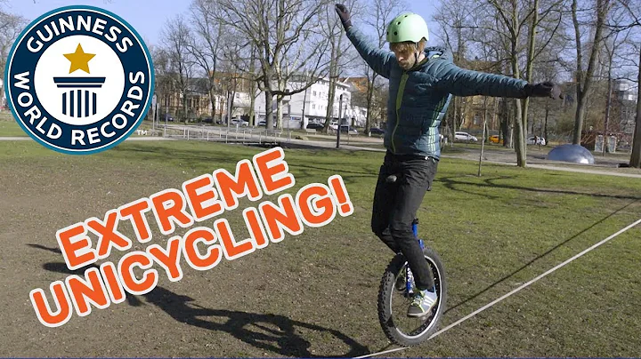 Lutz Eichholz: Extreme Unicycling - Guinness World...