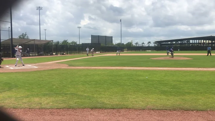 Samuel Simonds- 2 run homerun - Vero Beach Florida