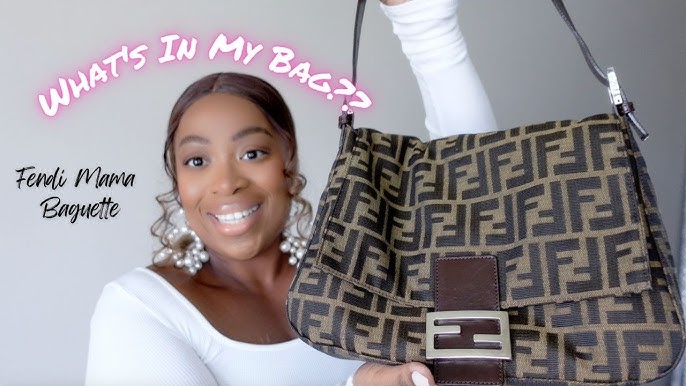 What'S In My Bag 2021| Summer Edition! Fendi Zucca Mamma Baguette - Youtube