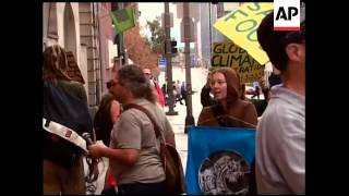 Security preparations small protests ahead of this week s summit