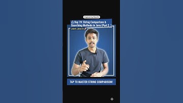 Day 19: String Comparison & Searching Methods in Java (Part 2) | Learn Java in Marathi |