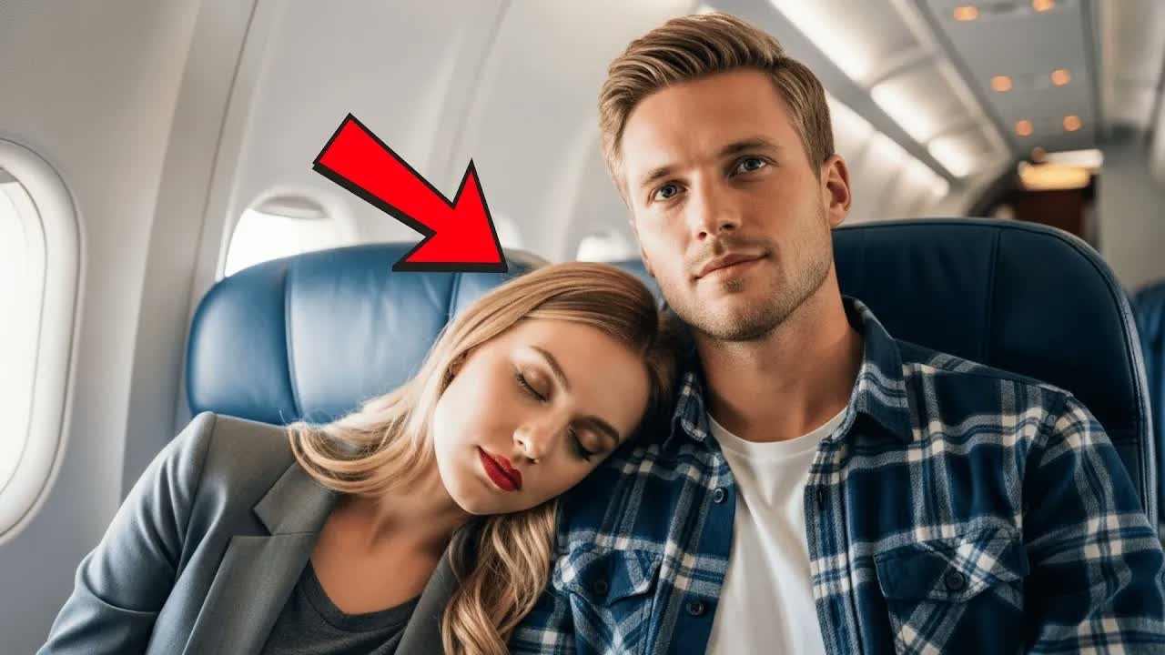 CEO Schlief Aus Versehen Auf Der Schulter Eines Allein Vaters — Auf Halbem Flug Völlig Erstummte