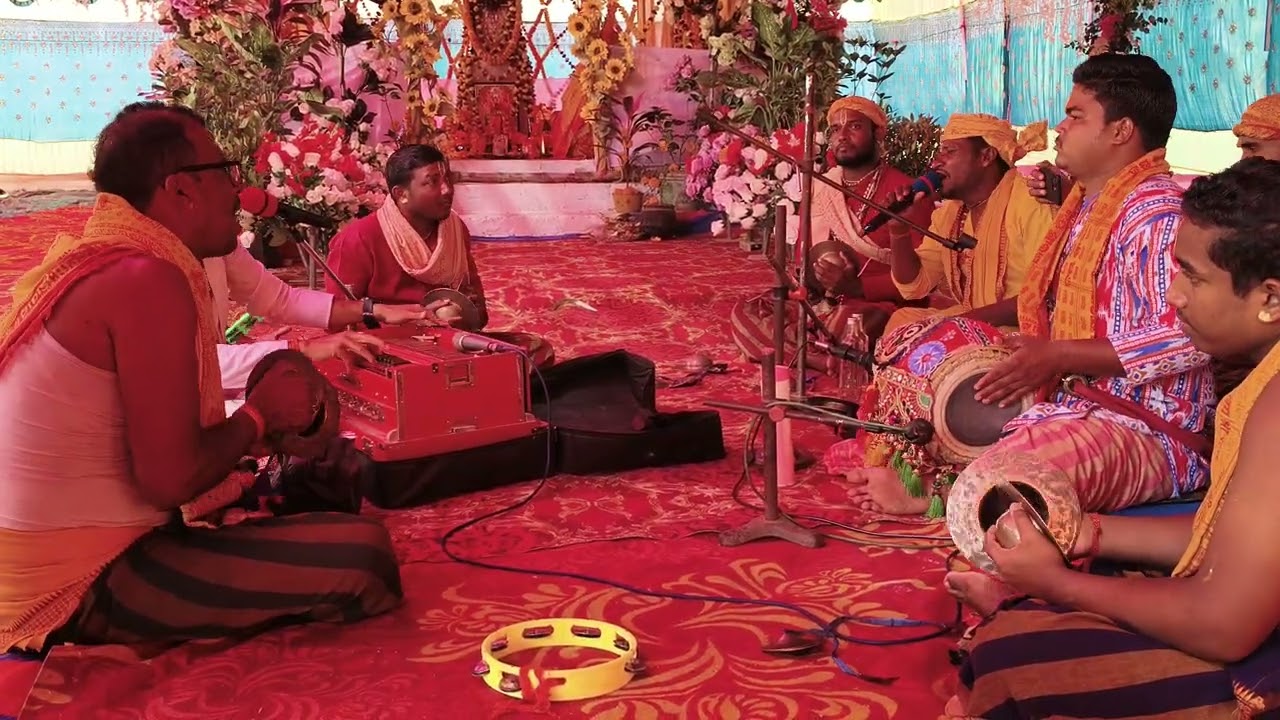 Odia# nama #sankirtan# ki #sundara #bhaba# maya #nama# kampila# stage,,//