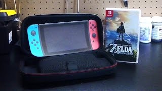 My fake Nintendo Switch + game cartridge taste test