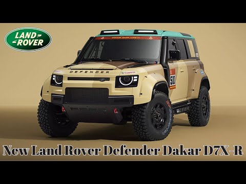 Le nouveau Defender Dakar D7X-R a été créé pour participer au championnat de rallye-raid.
