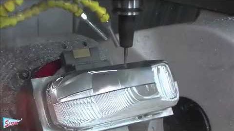 CNC Machining Video:Concept car CAD & CAM  CNC 5 axis machining