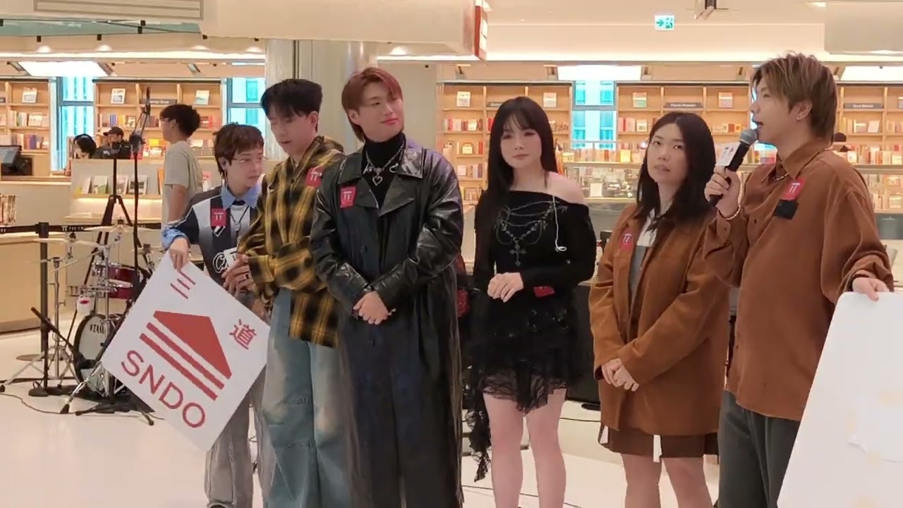 馮熙燮 柯雨霏 胡子貝 姚寶 陳懿 李冠傑 大合照花絮@ All About Music X CityEcho Busking Tour