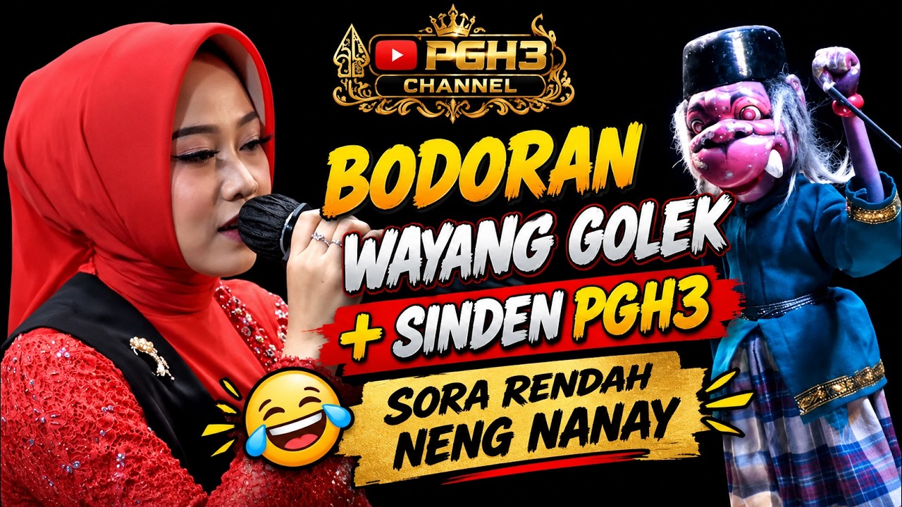 DETIK DETIK SINDEN NANAY DI TEST LAGU SORA BADAG - BODORAN WAYANG GOLEK PGH3 H. DADAN SUNANDAR S