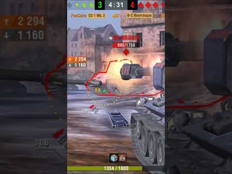 Видео: CC 1 Mk.2 WoT Blitz [FunCake] | #shorts #shortswotb #wotblitz #вотблиц #shortswotblitz