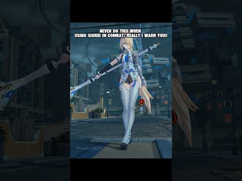『ゼンゼロ』Never do this to Sigrid in Combat..#zenlesszonezero#zzzero#shorts