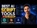 Best AI for YouTube Scripts? ChatGPT vs Claude vs Gemini Tested