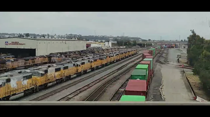 Union Pacific Dolores Locomotive Facility in Carso...
