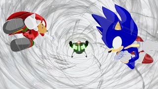 Sonic V.S. Knuckles - The Race Part 2 [Official Trailer] ソニック v. ナックルズ | Sonic Animation