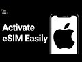 How to activate eSIM  on iPhone ?
