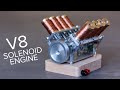 Stronger and Faster: V8 Solenoid Engine