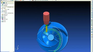 PowerMILL Focus Aerospace Through Curve