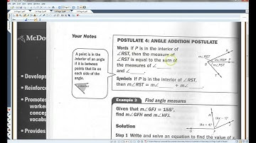 1 4 Measure and Classify Angles